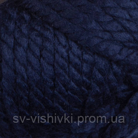 Пряжа для вязання Альпін максі 674 т.синій YarnArt, фото 2