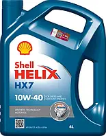 Моторное масло Shell Helix HX7 10W-40 4 л