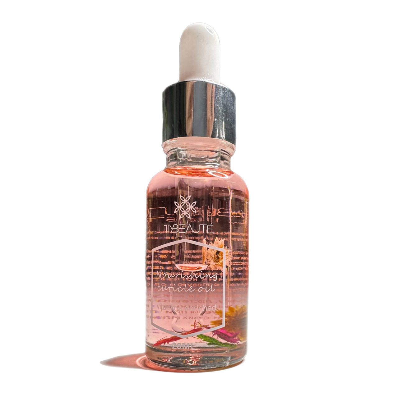 Олія для кутикули з піпеткою Lilly Beaute, полуниця, 20 мл