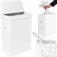 Кошик для білизни Gockowiak 80 л білий бамбук