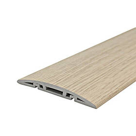 Налічник ПВХ напівкруглий дуб білений