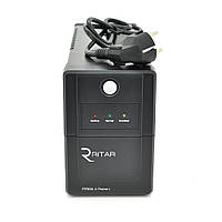 ИБП Ritar  RTP850L-U (510W) Proxima-L, LED, AVR, 2st, USB, 2xSCHUKO socket, 1x12V9Ah, plastik Case ( 340 x 140