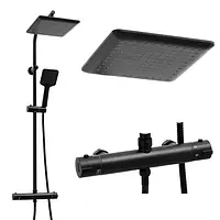 Змішувач для душу Yoka Home Bodo BP.BODO THERM 23 BLK чорний