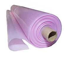 Плівка поліетиленова 150 мкм 12 м*25 м для укриття теплиць рожева "Планета Пластик" UV-6 сезонів