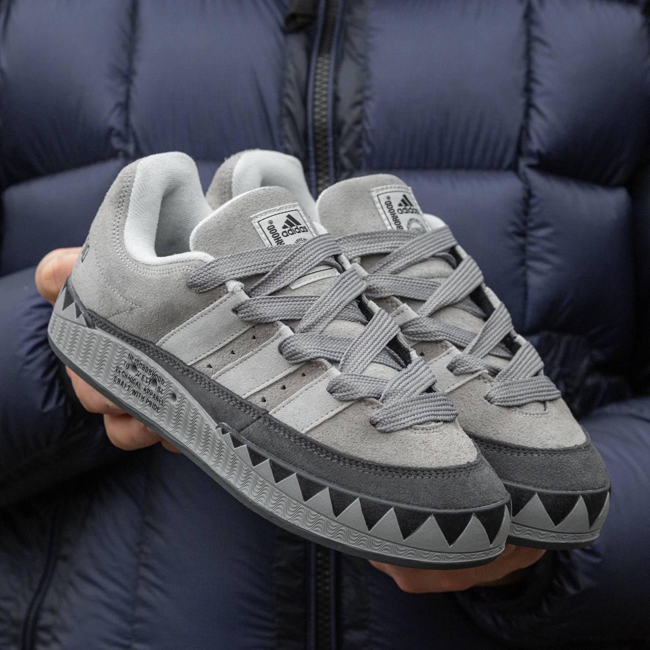 Чоловічі Кросівки Adidas Adimatic x Neighborhood Grey 41-43-45