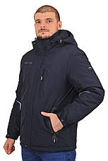 Куртка зимова чоловіча Black Vinyl 22-C22-2089L (22-BC22-2089L) темно-синя, фото 4