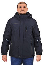 Куртка зимова чоловіча Black Vinyl 22-C22-2089L (22-BC22-2089L) темно-синя, фото 3