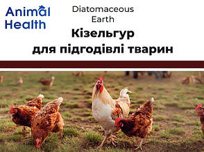 Добавка для підгодівля тварин AnimalHealth Diatomaceous Earth Кізельгур 100 г