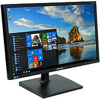 Монітор 24" FullHD 1920*1080 PLS Samsung S24E650PL LED VGA HDMI DP MM Pivot чорний бв A Гар.12міс!