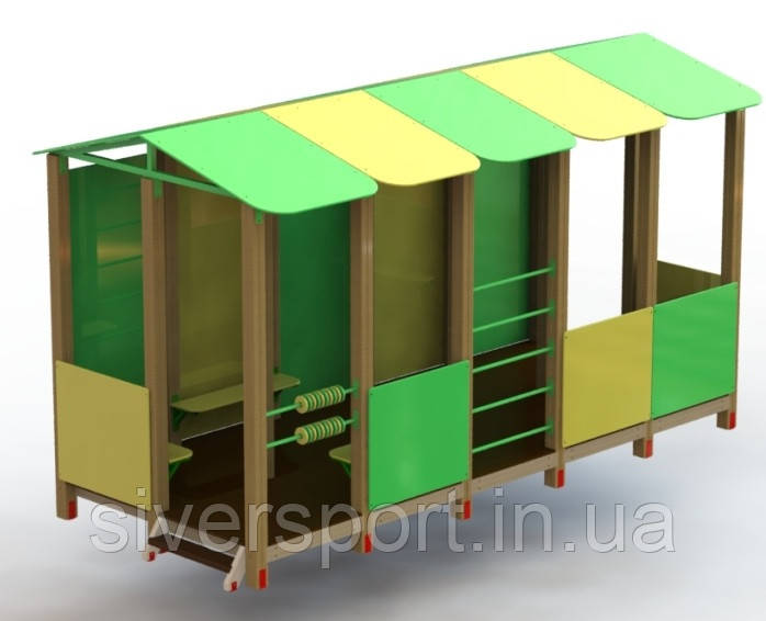 Будиночок-альтанка "Дитсадок з задньою стінкою" SiverSport KID236, фото 1