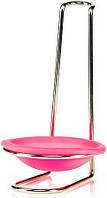 Подставка для половника с силиконовым блюдцем pink Fissman DP37527