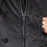 Парка куртка Аляска USA N3B чорна 10181002 Mil-Tec-S, фото 9