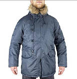 Парка куртка Аляска USA N3B Синя 10181003 Mil-Tec-2XL, фото 2