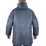 Парка куртка Аляска USA N3B Синя 10181003 Mil-Tec-2XL, фото 10