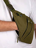 Сумка-слінг через плече Олива KT6010001, фото 5