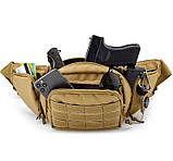 Бананка сумка нагрудна поясна Койот KT7000005, фото 8