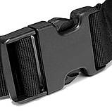 Бананка сумка нагрудна поясна Чорна KT7000002, фото 7