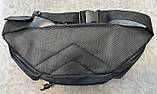 Бананка сумка нагрудна поясна Чорна KT7000002, фото 9