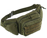 Бананка сумка нагрудна поясна Олива KT7000001, фото 8