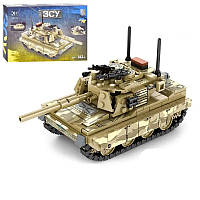 Конструктор военный транспорт Танк Abrams M1A2 Limo Toy KB 1113 ЗСУ, 362 детали