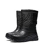 Черевики чоботи водонепроникні Зима Чорні SnowBoots2 - 43, фото 3