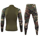 Термобілизна комплект тактична чоловіча ESDYa1731 MULTICAM 2XL, фото 3