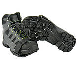 Універсальні льодоступи, протиковзні накладки, Кішки з 7 шипами чорні 1200, фото 6