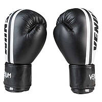 Боксерські рукавички Venum, PVC-19, 10,12oz, чорний