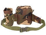 Поясна бананка, тактична сумка з відділенням для пляшки Вудленд 3002, фото 2