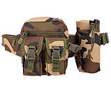 Поясна бананка, тактична сумка з відділенням для пляшки Вудленд 3002, фото 3