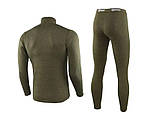 Термобілизна тактична для чоловіків ESDYa154 Olive XL, фото 4