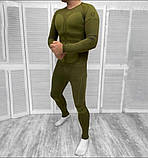 Термобілизна Тактична Чоловіча комплект ESDYa200 Олива L, фото 2