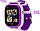 Smart Watch AmiGo GO005 4G WIFI Thermometer Purple, фото 8