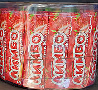Жевательные конфеты Лимбо Strawberry с клубничным вкусом 12 гр 40 штук