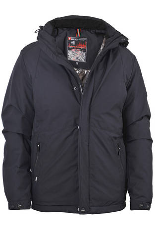 Куртка зимова чоловіча Black Vinyl 22-C22-2097L темно-синя, фото 1