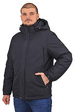 Куртка зимова чоловіча Black Vinyl 22-C22-2097L темно-синя, фото 4