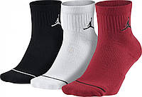 Jordan Jumpman Quarter Dri-Fit 3PPK - Баскетбольные носки (3 пары) [SX5544-011(DX9655-902)]