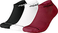 Jordan Jumpman Dri-Fit No-Show 3PPK - Баскетбольные носки (3 пары) [SX5546-011]