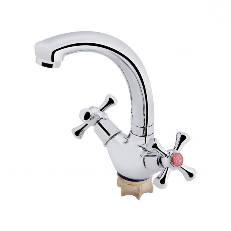 Змішувач для кухні Lidz (CRM)-30 21 271 02 на гайці, фото 1