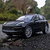 Крутой Porsche Cayenne культовая металлическая модель Порше Кайен 1:32 звук световые эффекты и инерция