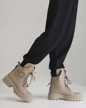 Черевики зимові Teona 411 39 капучино шкіра 36, фото 2