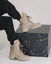 Черевики зимові Teona 411 39 капучино шкіра 36, фото 3