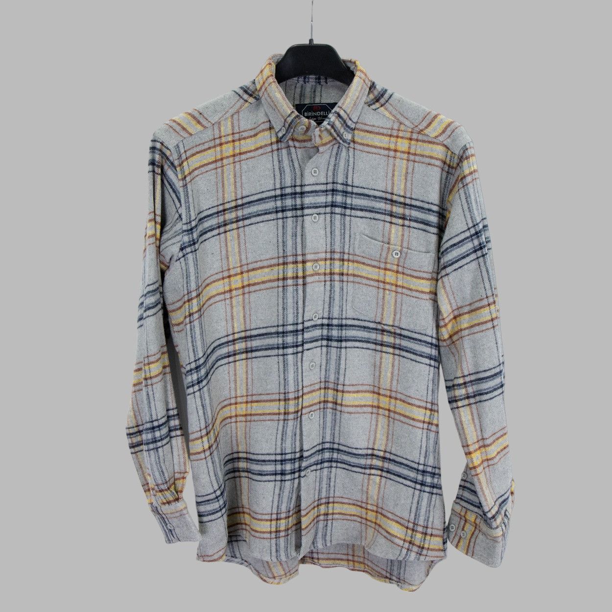Сорочка чоловіча, прямого покрою, з довгим рукавом, Birindelli 01-6252 KASMIR 100% бавовна XL(Р), фото 1