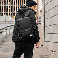 Стильный рюкзак мужской городской спортивный Jordan черный, молодежный рюкзак, прочный