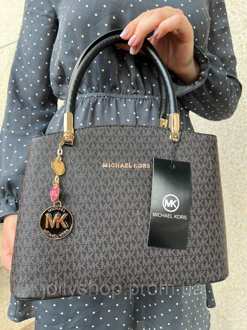 Жіноча сумка Michael Kors, брендова сумка шопер через плече. Сумка з еко-шкіри