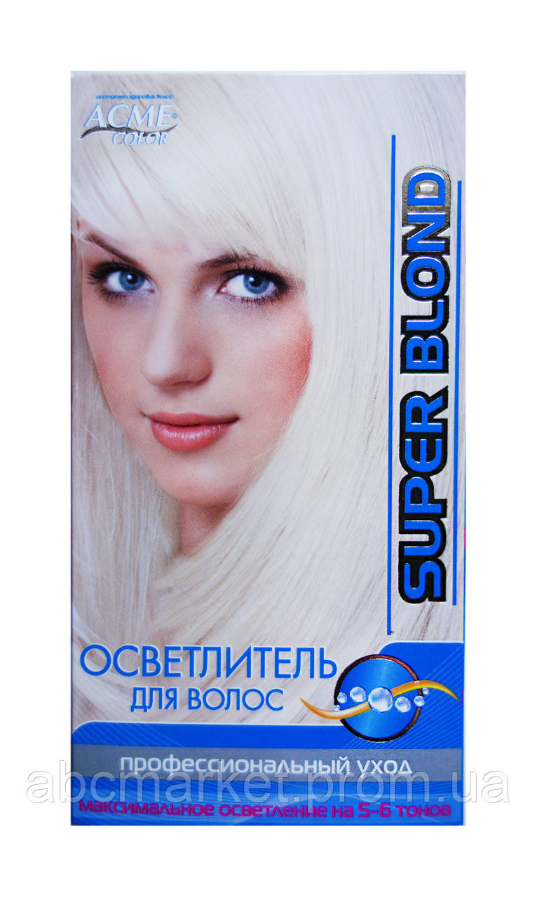 Осветлитель для волос Acme Color Super Blond - фото 1 - id-p359654241