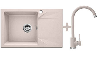 Акція: Гранітна мийка + Кран