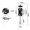 Універсальний Регульований Кронштейн Arm, Затискне Кріплення, Адаптер З Різьбою 1/4 Для Камер Bexin TM3, фото 7