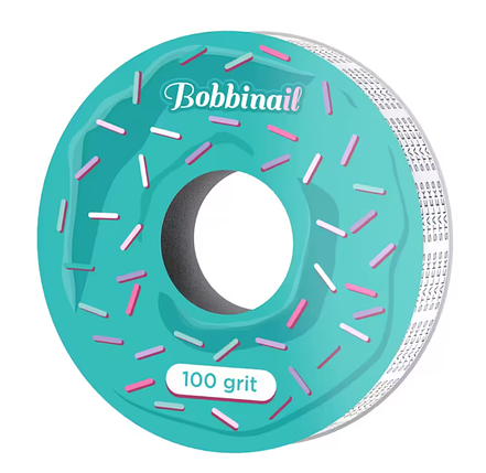 Змінний файл-стрічка Staleks Bobbi Nail 100 грит - ATS-100w, фото 1