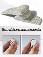 М'які вставки для взуття від натирання або мозолів з поклейкою на чорні п'яту товщина 6мм 2882, фото 7